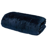 WOHNDECKE CURA MINKY BLAU CURA® Minky 140/200 cm  - Blau, Basics, Textil (140/200cm) - Cura