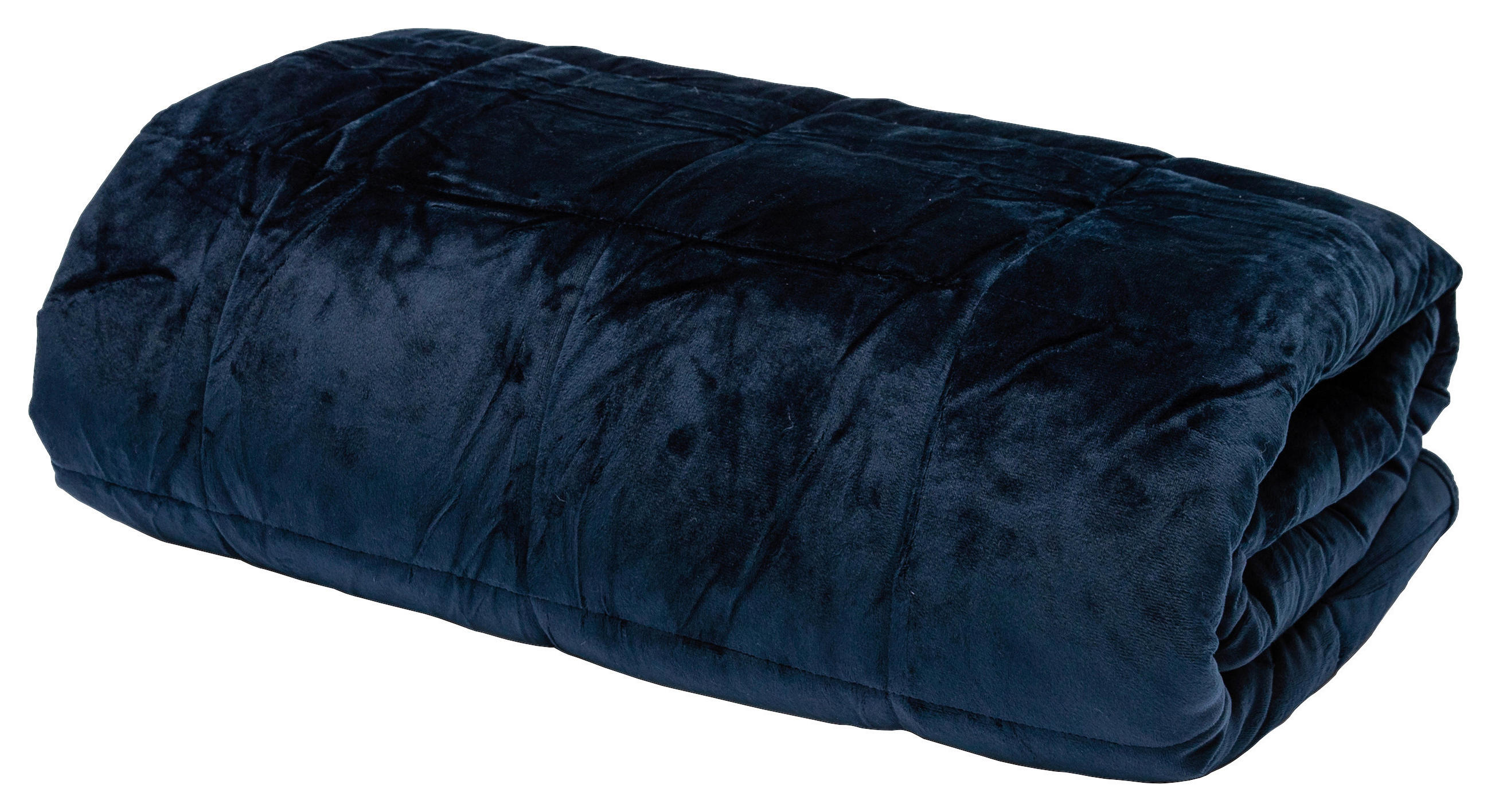 Cura Wohndecke Cura® Minky Blau 140x200 cm