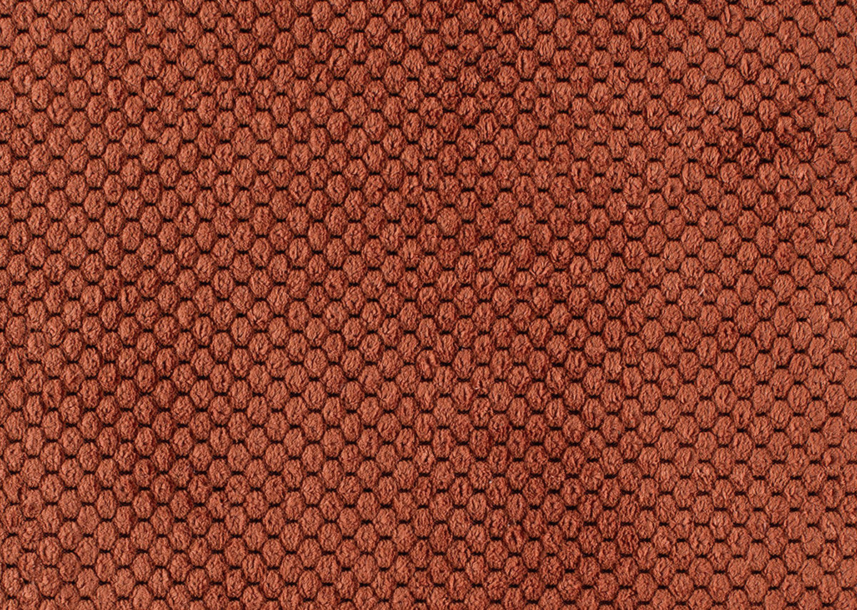 ECKSOFA in Chenille Rostfarben  - Rostfarben/Schwarz, Konventionell, Holz/Textil (290/160cm) - MID.YOU