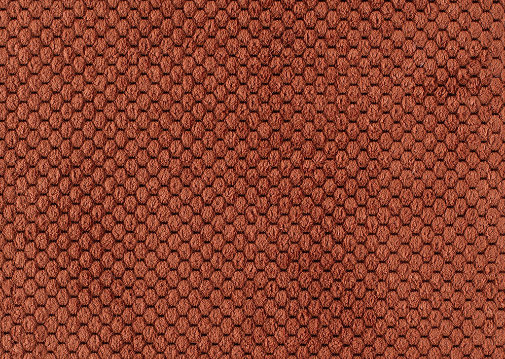 Thumbnail - Welnova Ecksofa, Rost, Textil, Eiche, vollmassiv, 3-Sitzer, Ottomane rechts, L-Form, 284x183 cm, Made in Europe, FSC Mix...