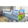 KINDER-/JUNIORBETT - Blau/Birkefarben, MODERN, Holz/Holzwerkstoff (80/160cm) - MID.YOU