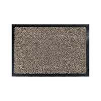 FUßMATTE  60/80 cm  Braun  meliert  - Braun, KONVENTIONELL, Kunststoff/Textil (60/80cm) - Astra