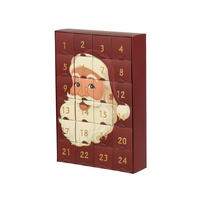 ADVENTSKALENDER  - Rot, Basics, Papier (24.3/7.3/36.3cm)