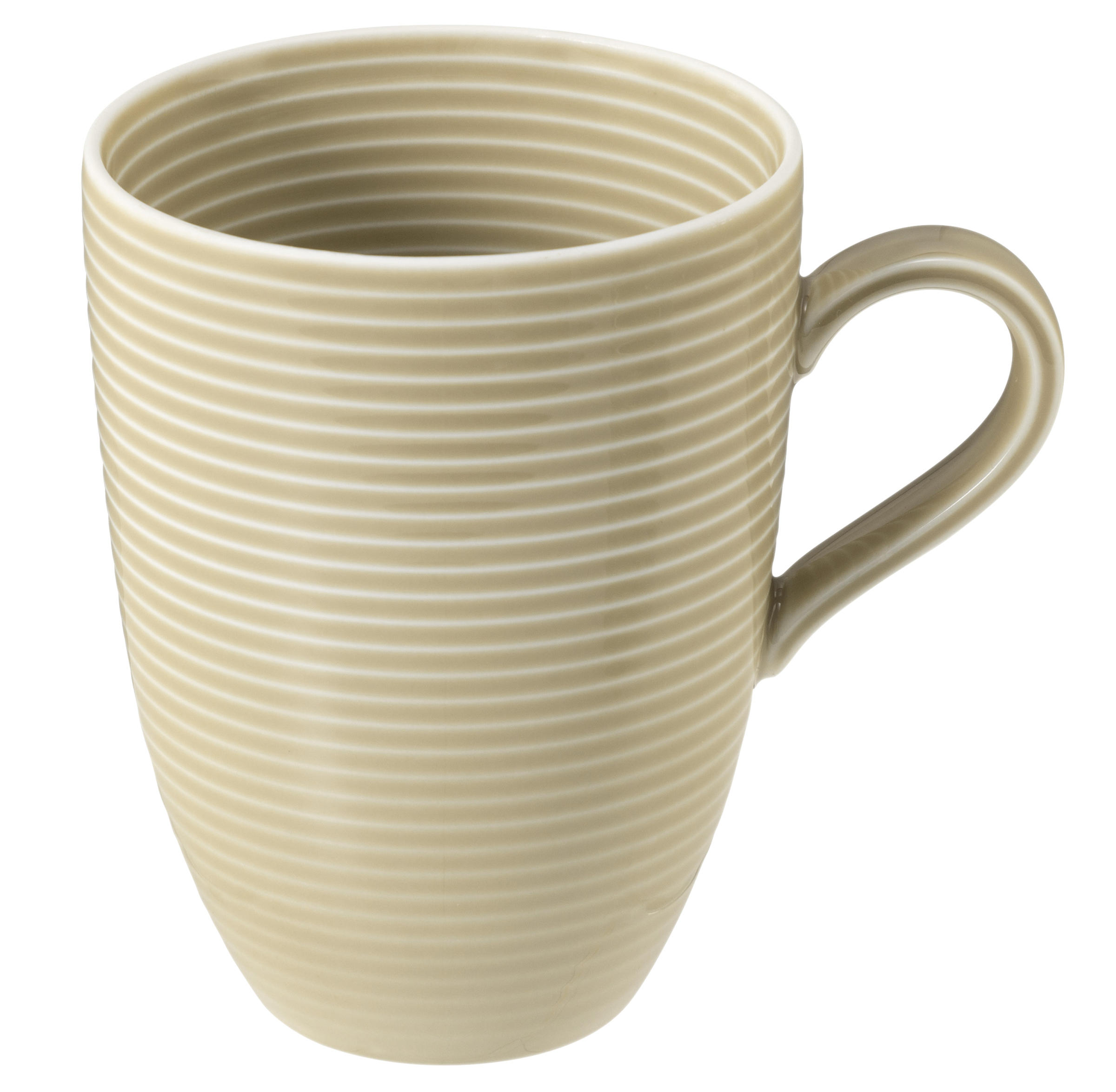 KAFFEEBECHER Beat sandbeige uni  350 ml   - Sandfarben, LIFESTYLE, Keramik (11/8,2/10,8cm) - Seltmann Weiden