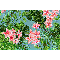 OUTDOORTEPPICH 60/90 cm Grün  - Grün, Design, Kunststoff (60/90cm)