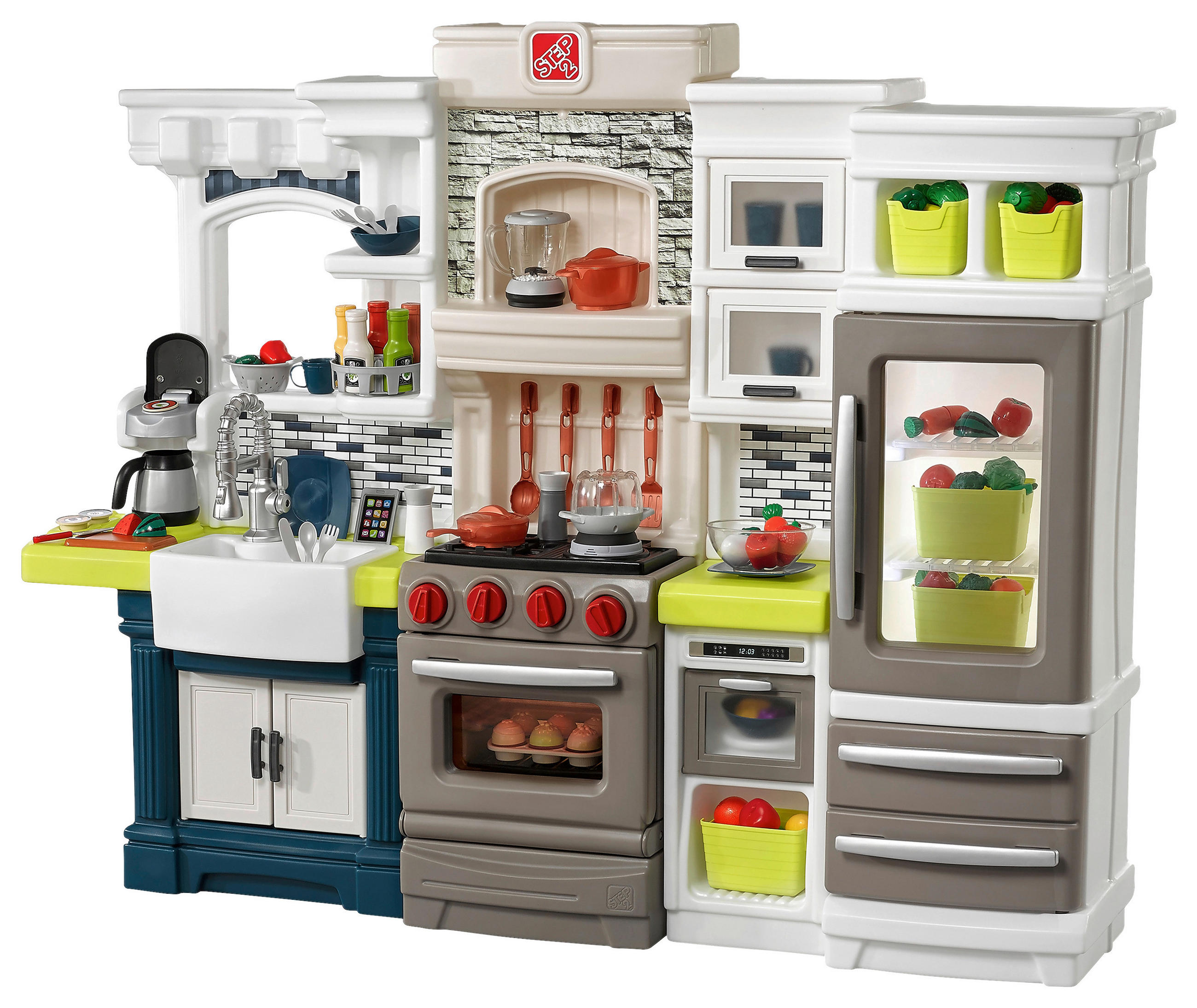 KINDERKÜCHE  - Multicolor, KONVENTIONELL, Kunststoff (167/127/35,6cm) - Ambia Garden