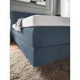 BOXSPRINGBETT 160/200 cm  in Blau  - Blau, KONVENTIONELL, Holz/Textil (160/200cm) - Dieter Knoll