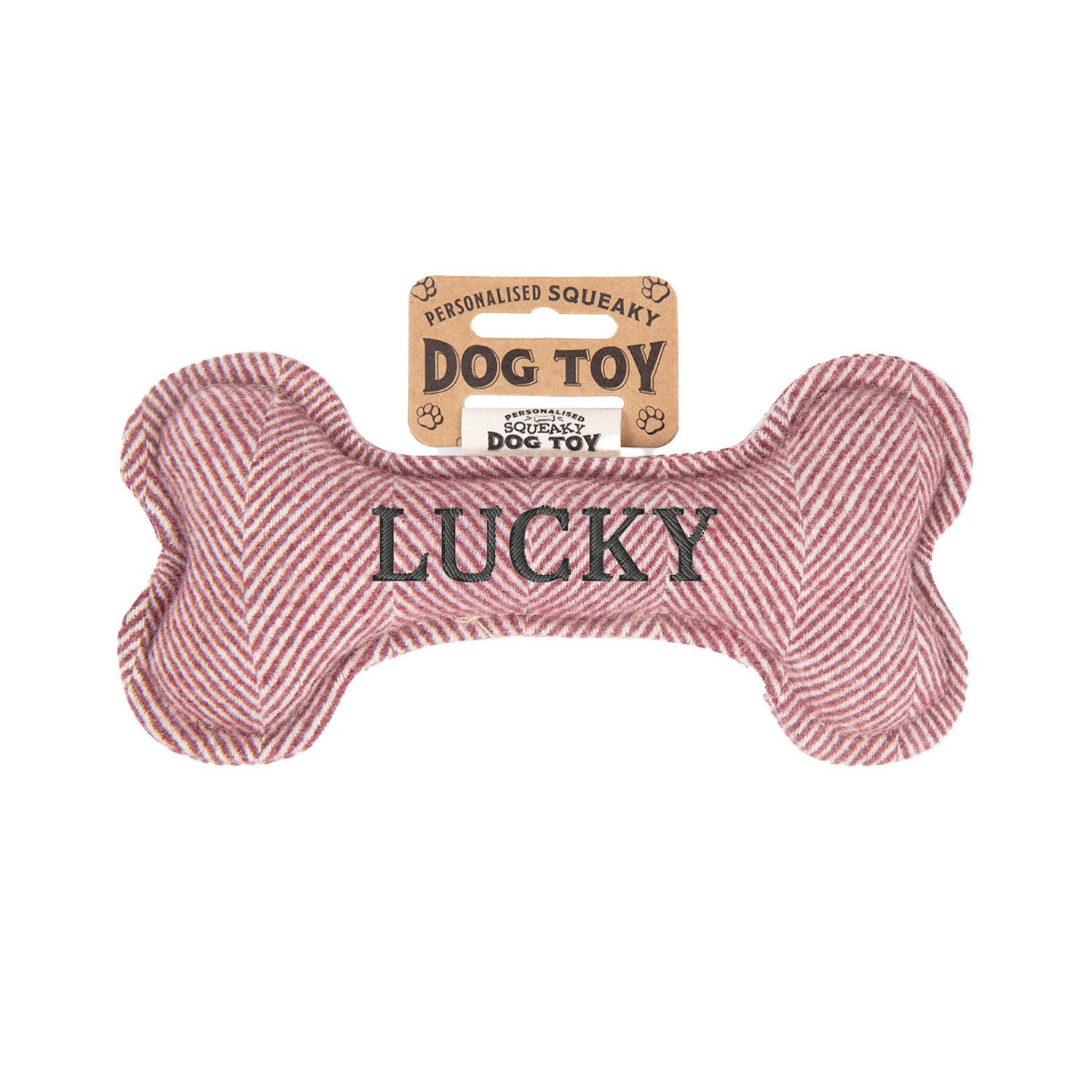 HUNDESPIELZEUG - Rot, Trend, Textil (20/4/10cm)