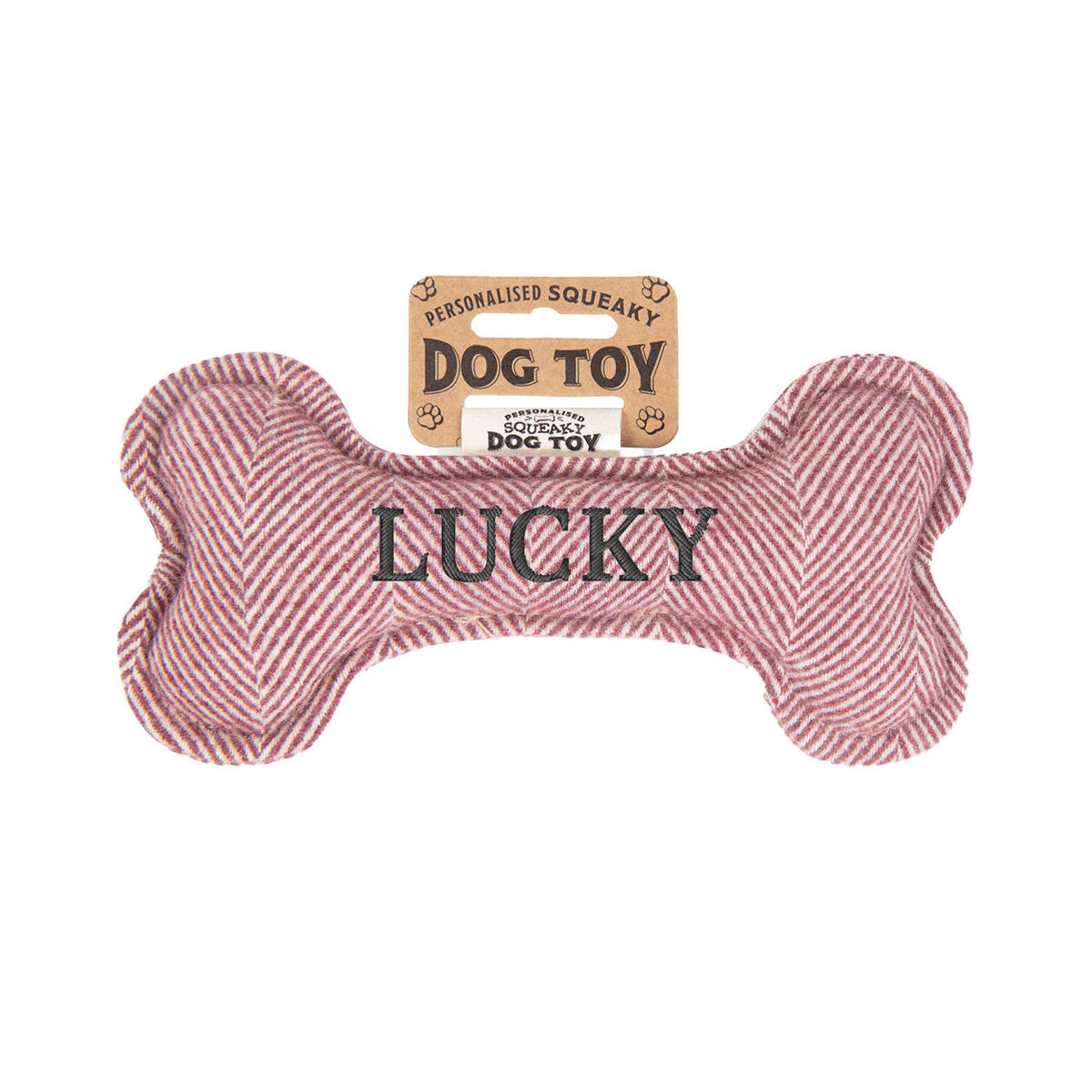 HUNDESPIELZEUG - Rot, Trend, Textil (20/4/10cm)