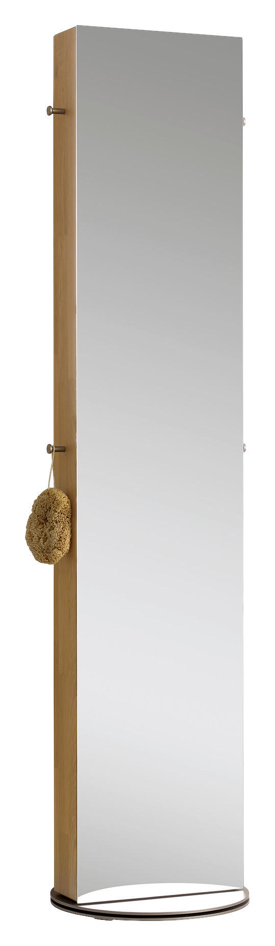 STANDSPIEGEL 42/182,4/42 cm  - Wildeiche/Eichefarben, Natur, Holz (42/182,4/42cm) - Musterring