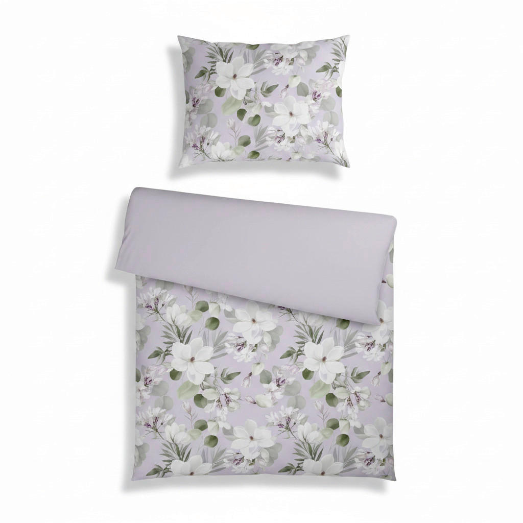 BETTWÄSCHE 2-teilig Satin 140/200 cm  - Lila, Basics, Textil (140/200cm) - Esposa