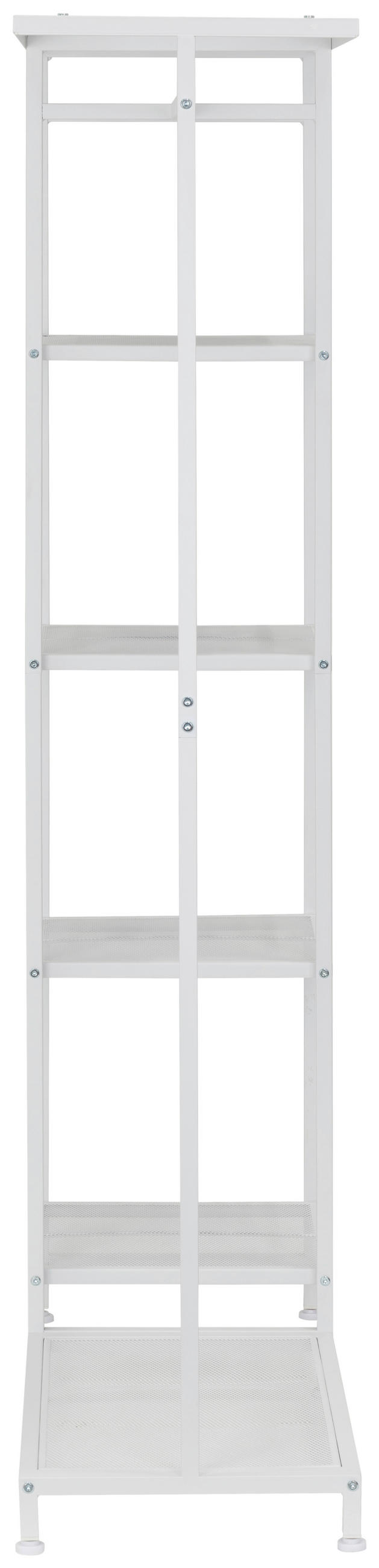 GARDEROBENSTÄNDER in Weiß 100/165/36 cm   - Weiß, MODERN, Metall (100/165/36cm) - PBJ