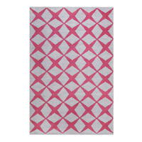 FLACHWEBETEPPICH 130/190 cm Caledon Bordeaux, Sandfarben  - Sandfarben/Bordeaux, KONVENTIONELL, Textil (130/190cm) - Esprit