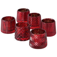 TEELICHTGLAS - Rot, LIFESTYLE, Glas (8/7cm)