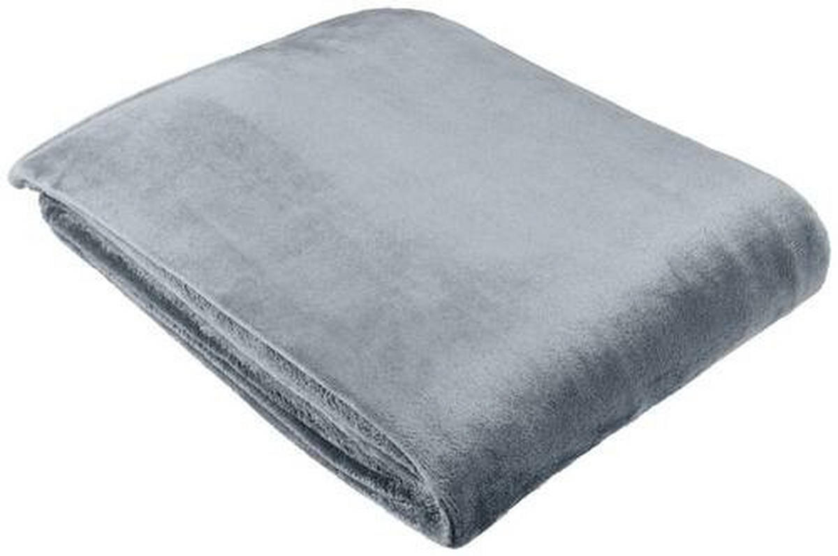 WOHNDECKE 140/190 cm  - Anthrazit, Basics, Textil (140/190cm) - Novel