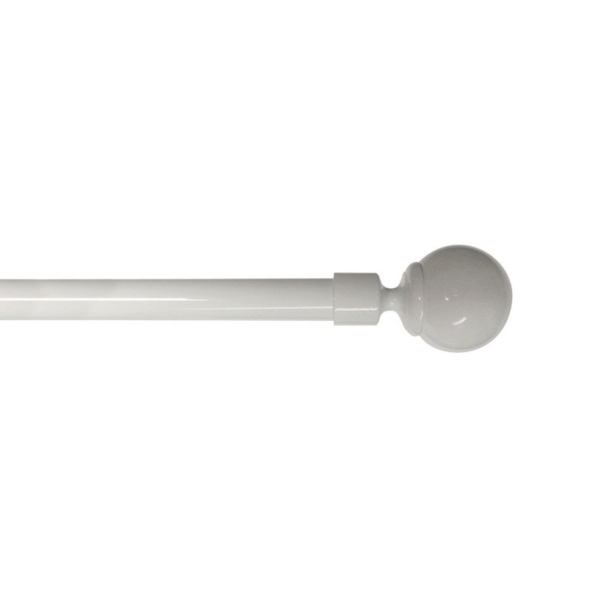 GARDINSTÅNGSET 120-210 cm  - vit, Basics, metall (120-210cm)