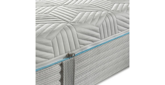 KALTSCHAUMMATRATZE 180/210 cm Höhe ca. 18 cm  - Weiß, Basics, Textil (180/210cm) - Dieter Knoll