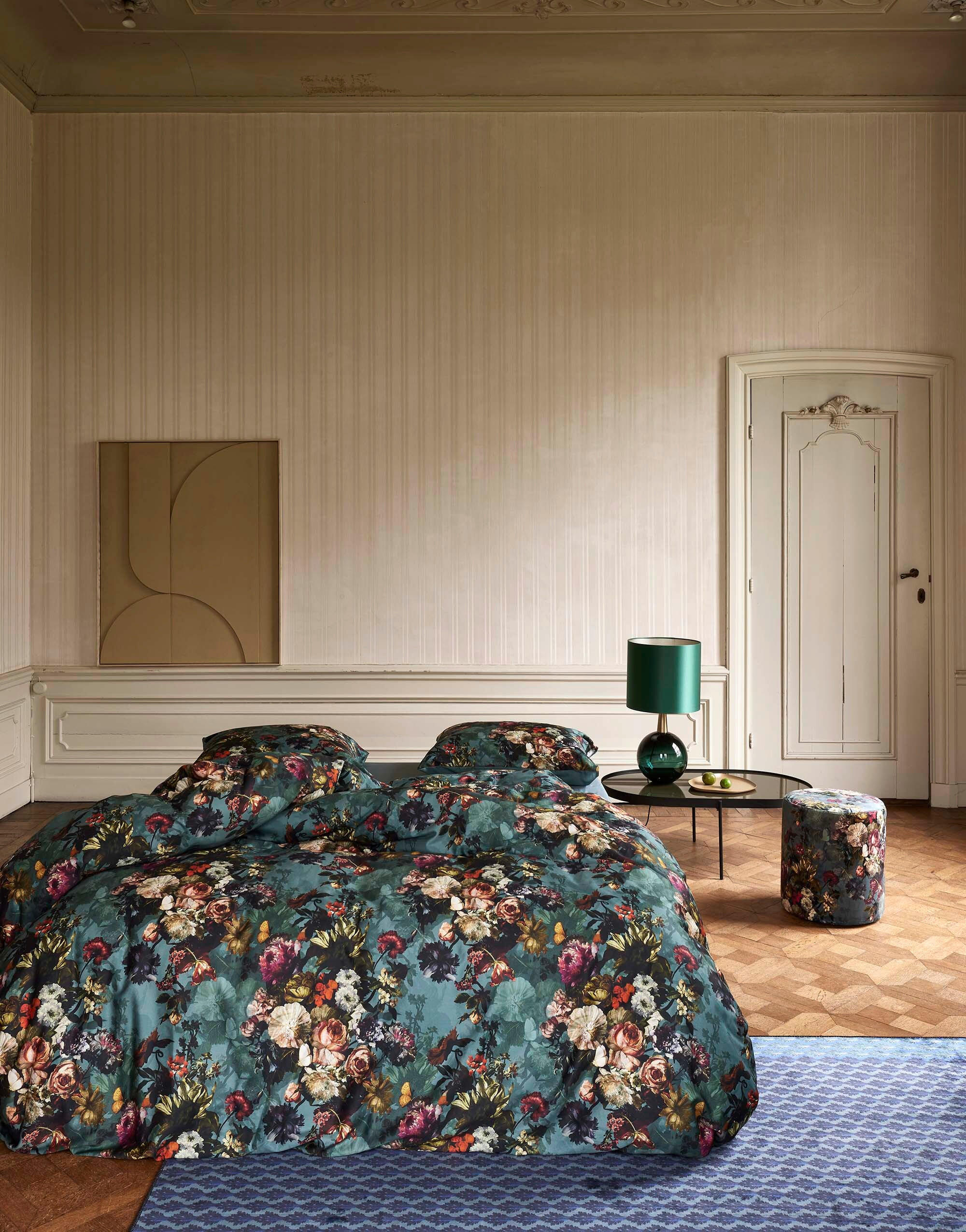 BETTWÄSCHE Satin 155/220 cm  - Grün, Basics, Textil (155/220cm) - Essenza