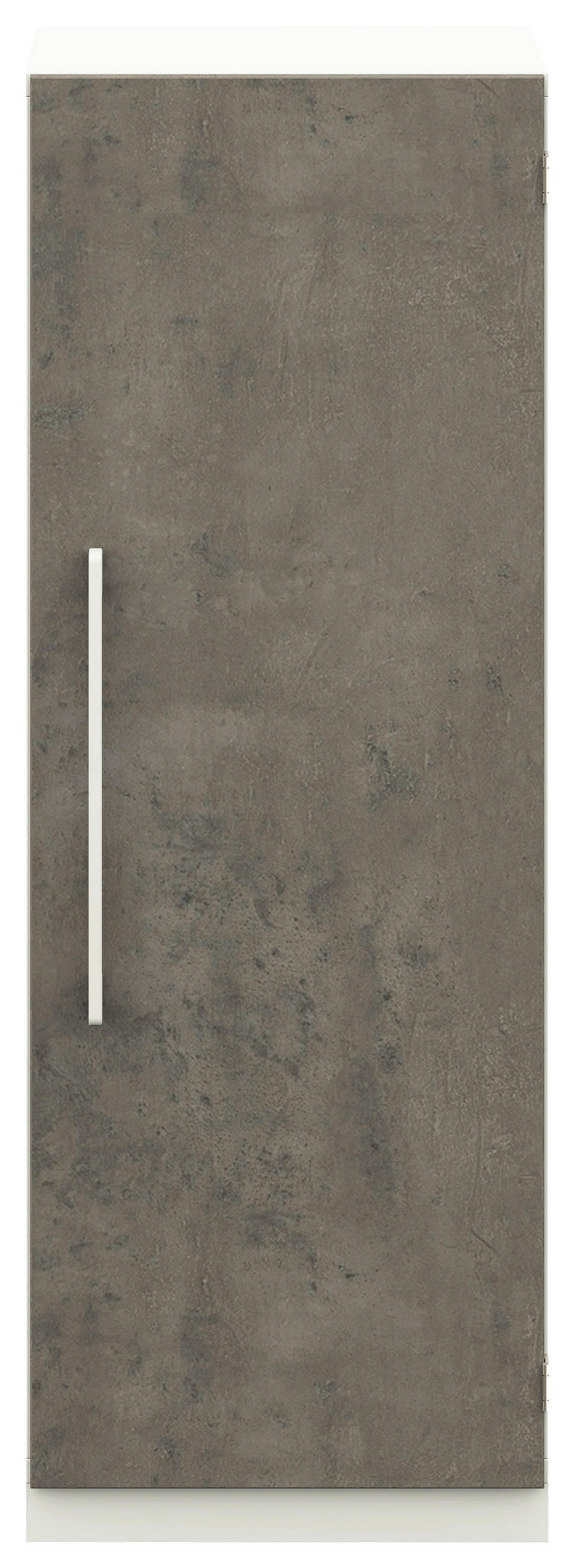 KOMMODE  in 40/112,5/41,9 cm  - Weiß, Design, Holzwerkstoff/Metall (40/112,5/41,9cm) - Moderano