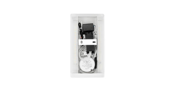 LED-WANDLEUCHTE LANCASTER - Weiß, Basics, Metall (23/9-16/12cm) - Novel