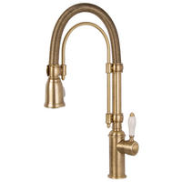 KÜCHENARMATUR MIDR7O-2  - Messingfarben, Basics, Metall (10,5/55/29,4cm) - SMEG
