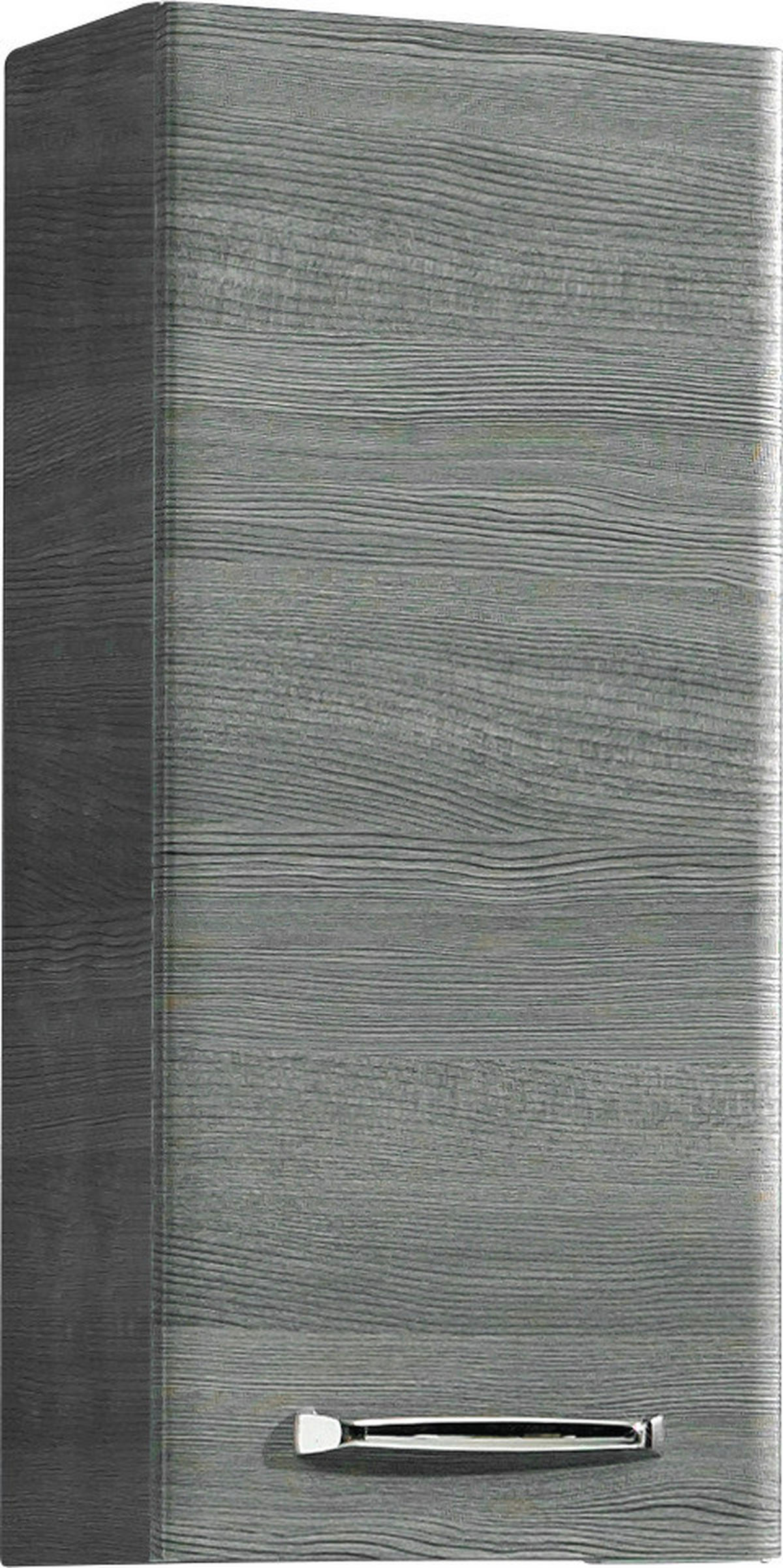 HÄNGESCHRANK 30/70/20 cm  - Chromfarben/Graphitfarben, Design, Glas/Holzwerkstoff (30/70/20cm) - Xora