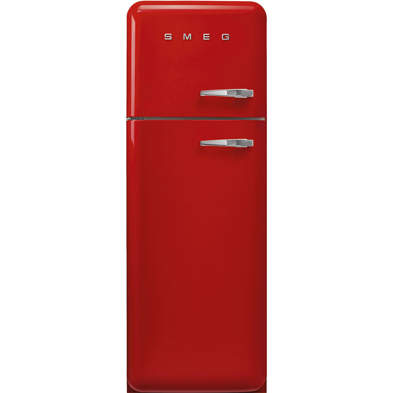 KÜHL-GEFRIER-KOMBINATION 60/178/72,8 cm FAB30LRD5  - Rot, Basics, Metall (60/178/72,8cm) - SMEG