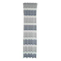 FERTIGVORHANG  halbtransparent  140/245 cm   - Blaugrau, KONVENTIONELL, Textil (140/245cm)