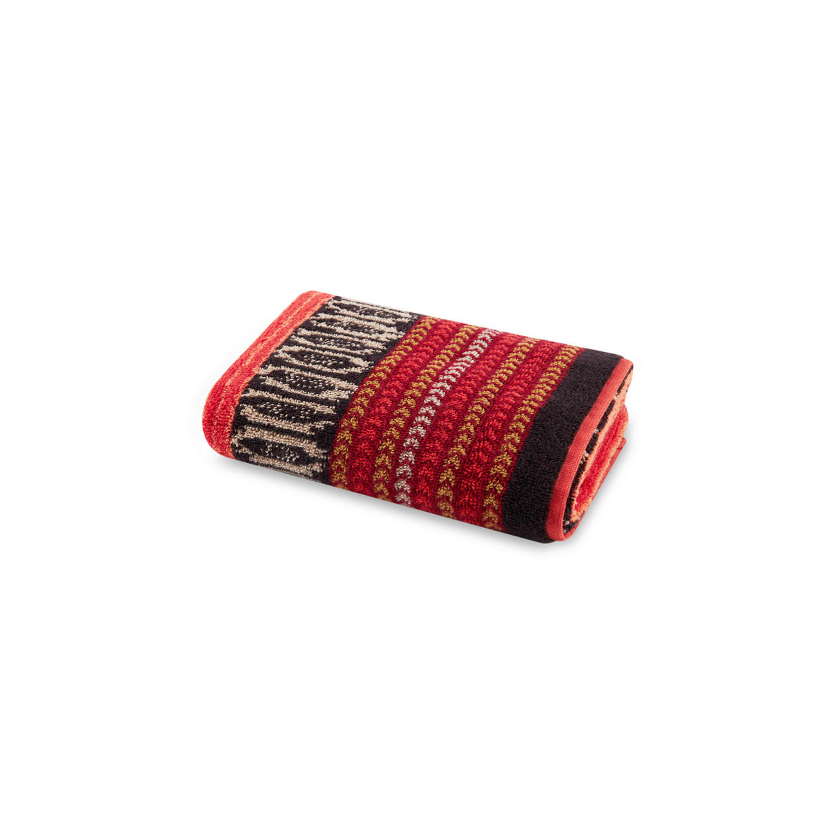 GÄSTETUCH Roccaraso Rot  - Rot, Basics, Textil (40/60cm) - Bassetti