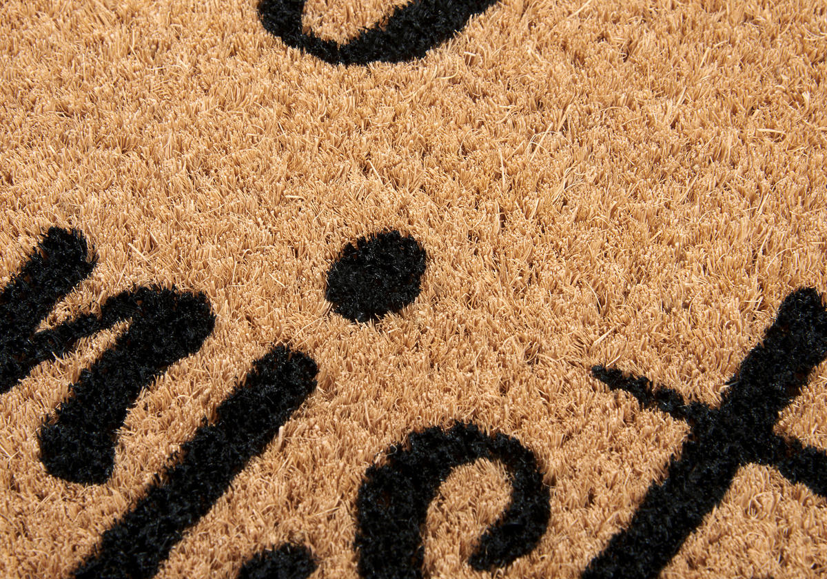 KOKOSMATTE  45/70 cm  Schwarz, Hellbraun  - Hellbraun/Schwarz, Basics, Naturmaterialien/Kunststoff (45/70cm)