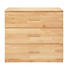 WICKELKOMMODE MALMÖ - Erlefarben, Natur, Holz/Metall (105/93/55cm) - Jimmylee WICKELKOMMODE MALMÖ - Erlefarben, Natur, Holz/Metall (105/93/55cm) - Jimmylee