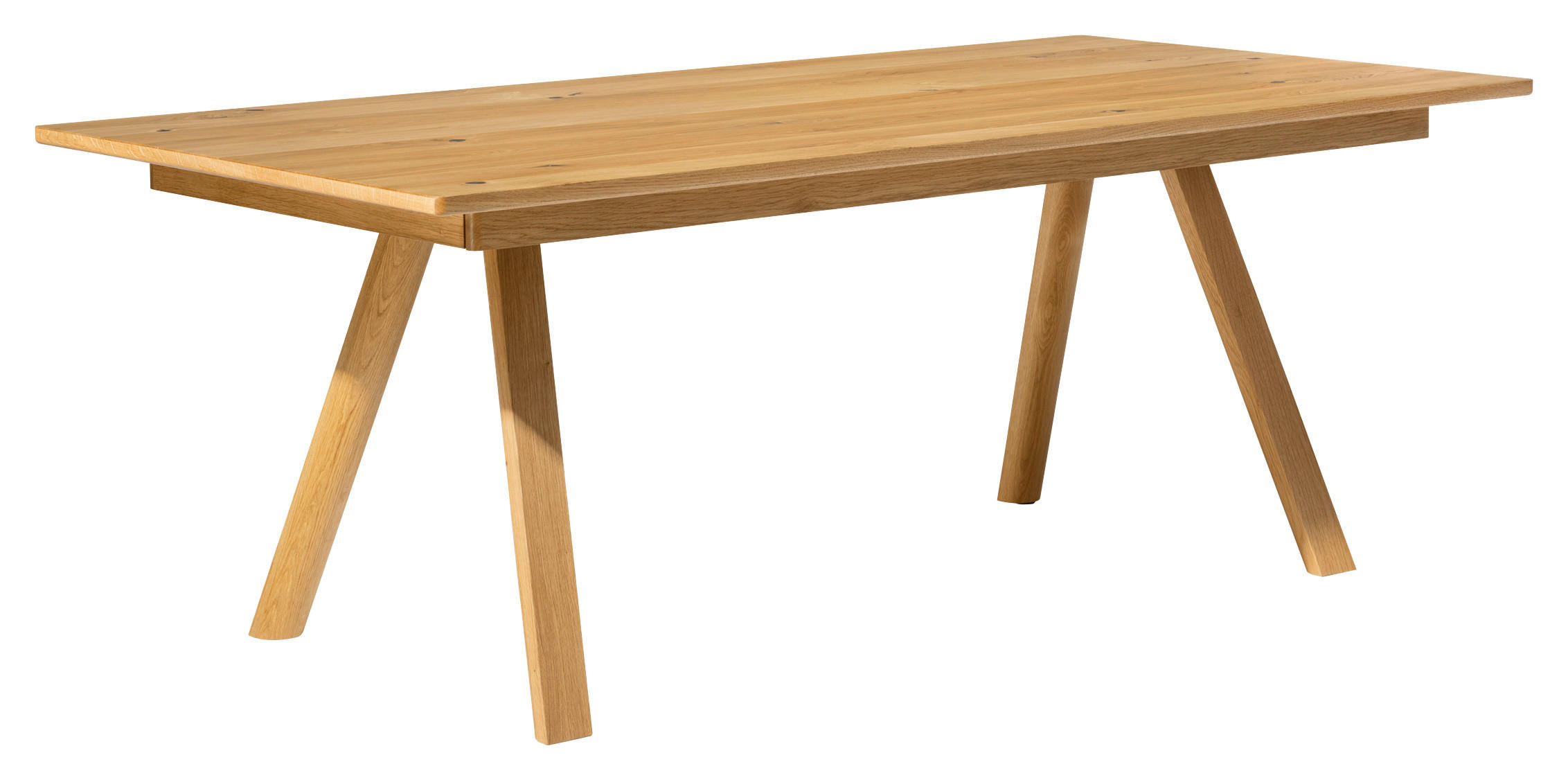 ESSTISCH in Holz 200(300)/100/75 cm  - Wildeiche, Design, Holz (200(300)/100/75cm) - Team 7