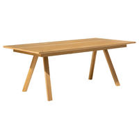 ESSTISCH in Holz 200(300)/90/75 cm  - Wildeiche, Design, Holz (200(300)/90/75cm) - Team 7