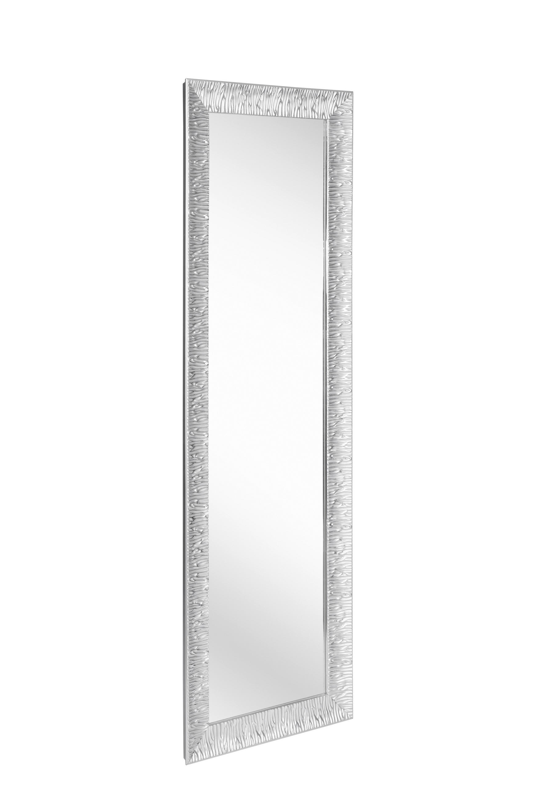WANDSPIEGEL 47/147/3 cm    in rechteckig  - Silberfarben, LIFESTYLE, Glas/Holz (47/147/3cm) - Xora