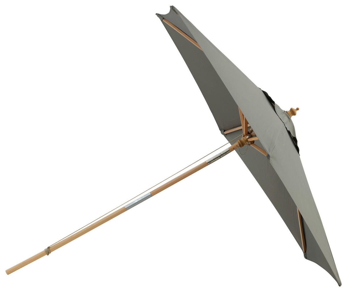 SONNENSCHIRM 250 cm  - Grau, KONVENTIONELL (250/232cm) - Gardenson