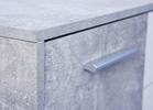 KOMMODE 115/77/30 cm  - Hellgrau/Alufarben, Basics, Holzwerkstoff/Kunststoff (115/77/30cm) - MID.YOU