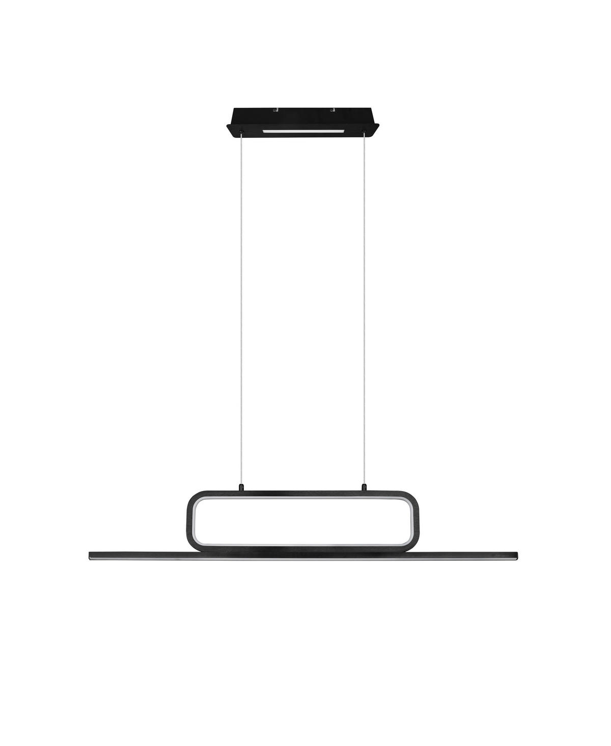 LED-HÄNGELEUCHTE 110/7,5/150 cm    - Schwarz, Design, Metall (110/7,5/150cm) - Trio Leuchten