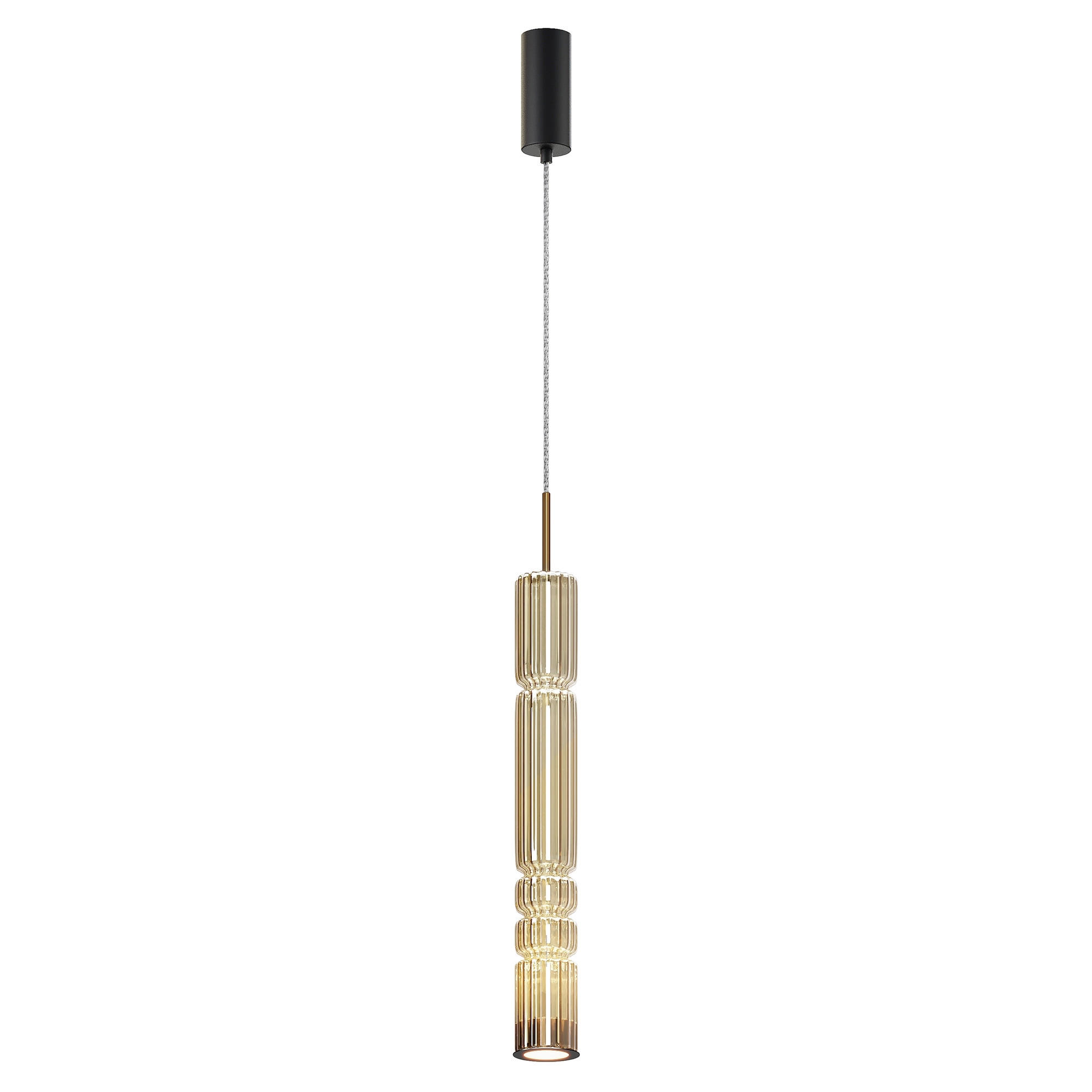 PENDELLEUCHTE Modern 8/384 cm  - Schwarz, Design, Metall (8/384cm) - MAYTONI