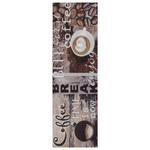 KÜCHENLÄUFER 50/150 cm Cook & Clean Braun, Multicolor  - Multicolor/Braun, Design, Kunststoff (50/150cm) - Esposa