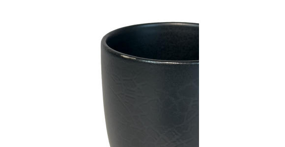 KAFFEEBECHERSET Mika black 4-teilig  - Schwarz, Trend, Keramik - Novel