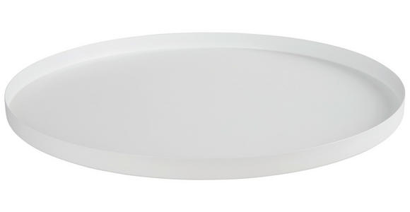 TABLETT 40/2 cm    - Weiß, Basics, Metall (40/2cm) - Ambia Home