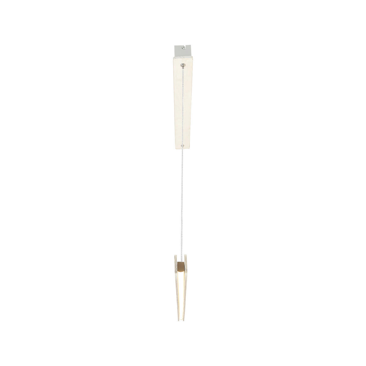 LED-HÄNGELEUCHTE Ilgas 4.5/3/5 cm  - Weiß, Design, Holz (4.5/3/5cm) - Nordlux