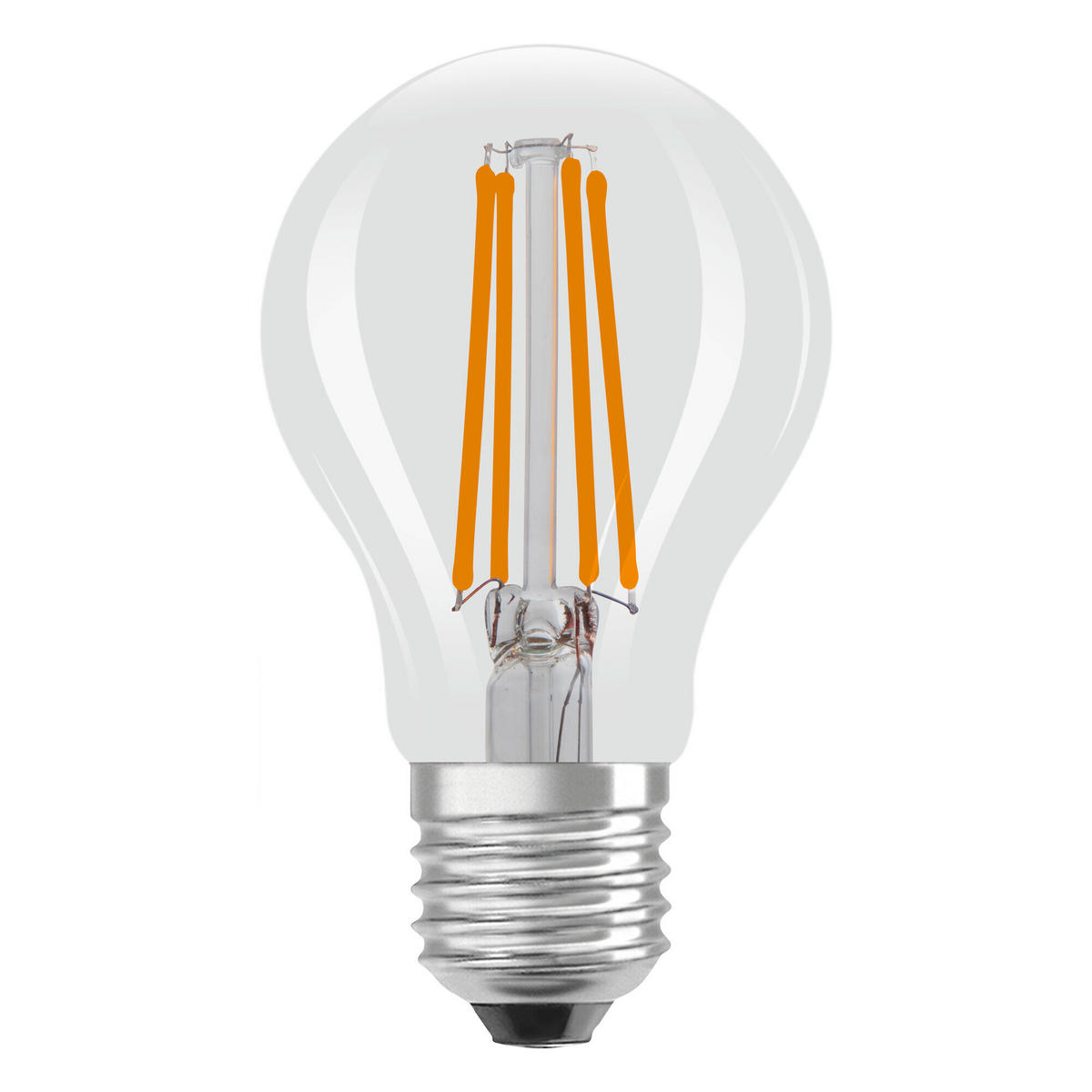 LED-FILAMENT-LEUCHTMITTEL   E27 5 W  - Klar, Basics, Glas (6/10,5cm)