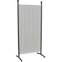 SICHTSCHUTZ - Beige/Grau, Basics, Textil/Metall (82/178/51cm) - Boxxx