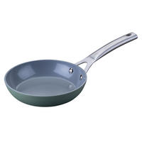 PÁNEV NA SMAŽENÍ vrstva z keramiky 20 cm  - šedá/barvy stříbra, Basics, kov (20cm) - Chefkoch+Fackelmann