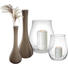 VASE 50 cm - Beige, Design, Glas (17,80/50/17,80cm) - Leonardo VASE 50 cm - Beige, Design, Glas (17,80/50/17,80cm) - Leonardo