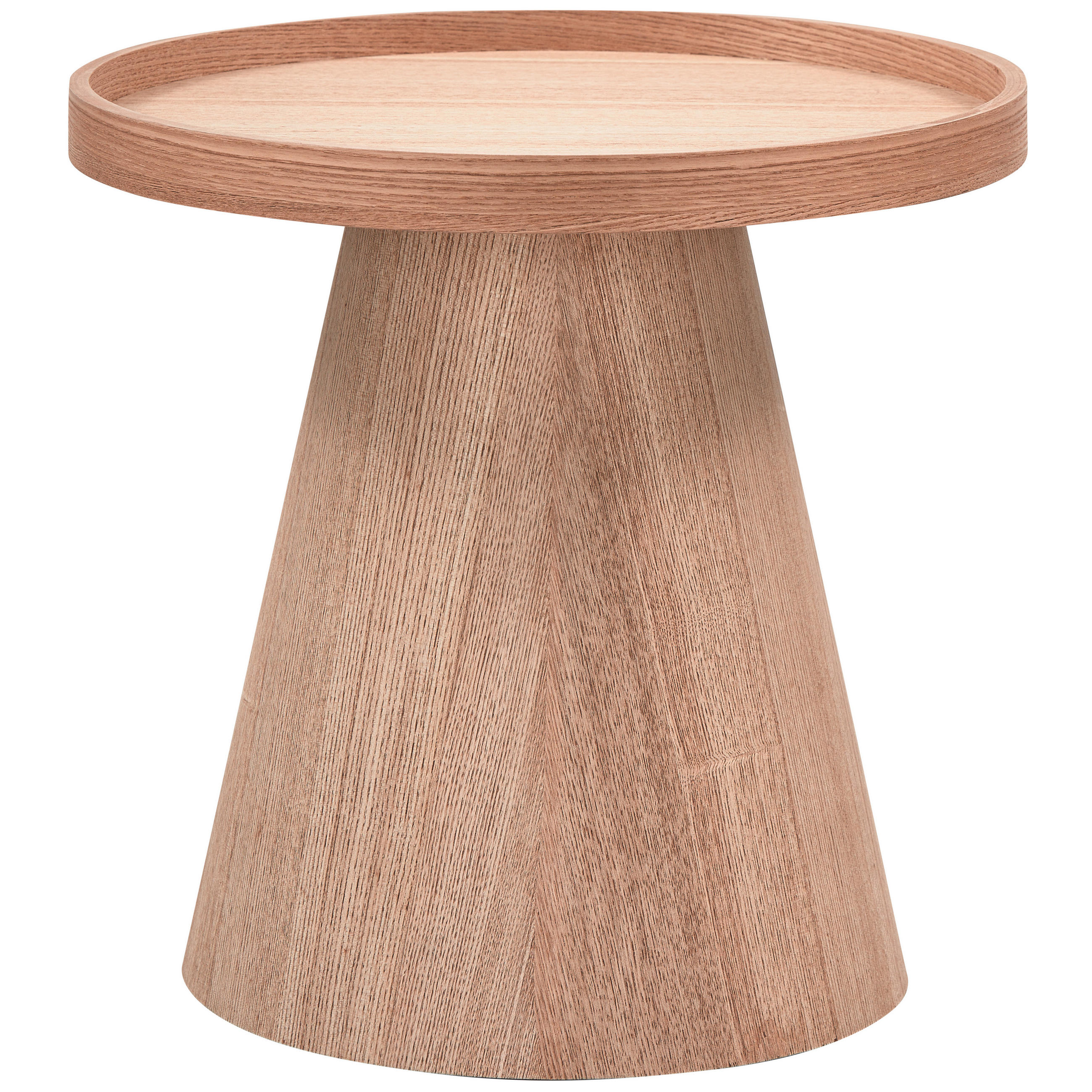 BEISTELLTISCH 39/39/38 cm Naturfarben rund  - Naturfarben, Design, Holzwerkstoff (39/39/38cm) - Livetastic
