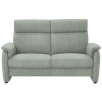 2,5-SITZER  in Flachgewebe Platinfarben  - Platinfarben/Schwarz, KONVENTIONELL, Textil/Metall (178/107/97cm) - Pure Home Comfort