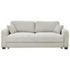 SCHLAFSOFA in Cord Silberfarben  - Silberfarben/Schwarz, Konventionell, Kunststoff/Textil (235/89/92cm) - MID.YOU