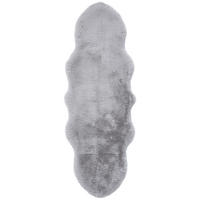 KUNSTFELL 55/160 cm Hellgrau  - Hellgrau, Trend, Textil/Fell (55/160cm) - Novel